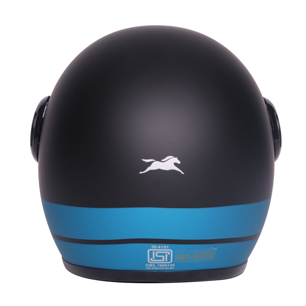 TVS J110 Half Face Helmet, Dawn Blue Matte 