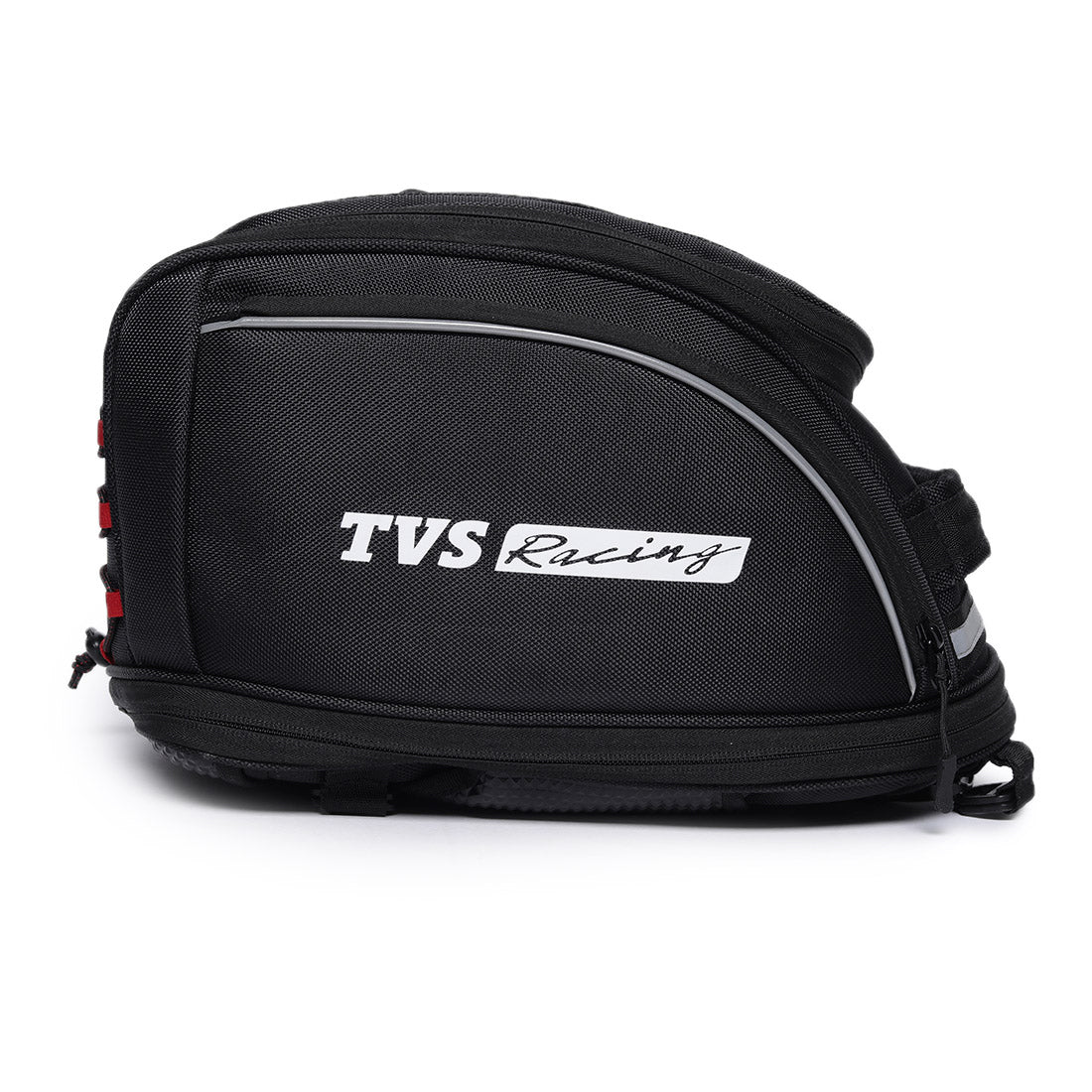 TVS Racing Tank Bag for Bike Riding - Convertible Backpack, Magnetic, Glove Storage with Mobile Pocket - Versatile Tank Bag for Bike - Durable, Spacious, Semi-Rigid Design