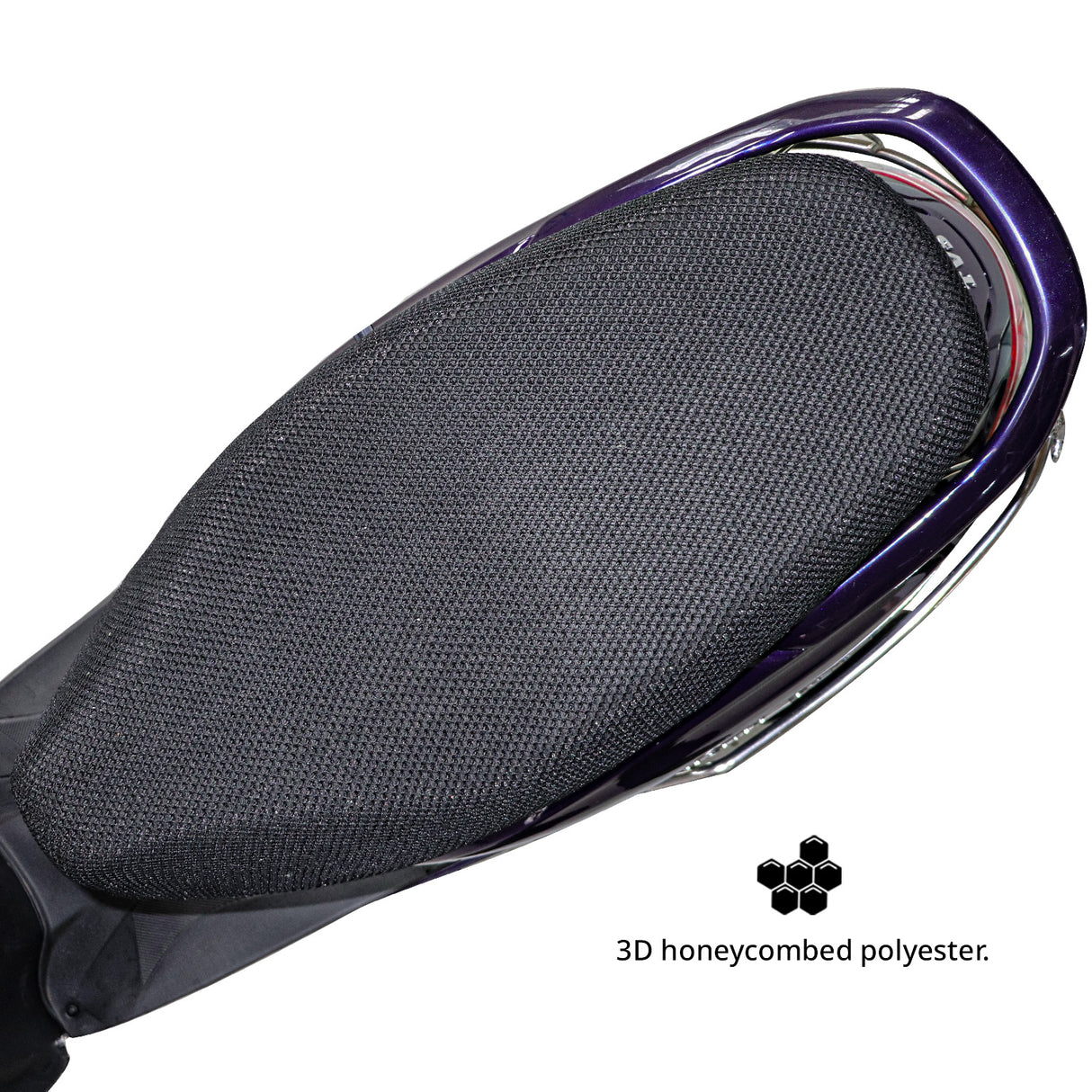 TVS Mesh Seat Cover - Comfortable & Breathable Seat Protection