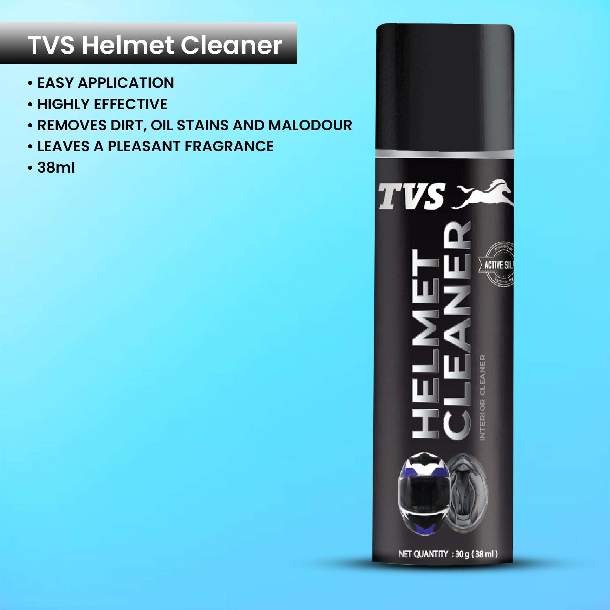 TVS Helmet Care Kit - Ultimate Cleaning Solution for Your Helmet