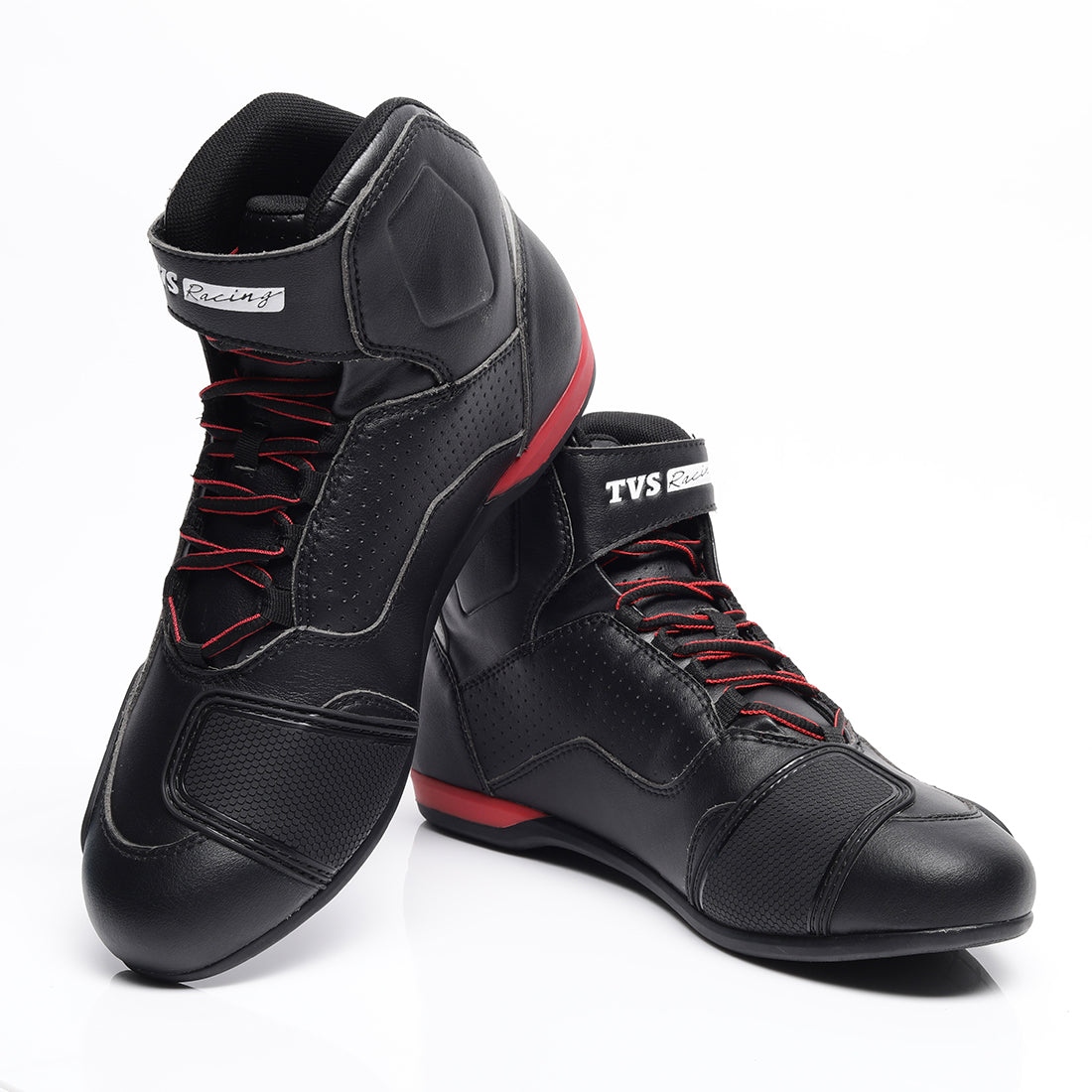 Technical Riding Shoes TVS Riding Shoes - Ankle Length Black for Ultimate Comfort