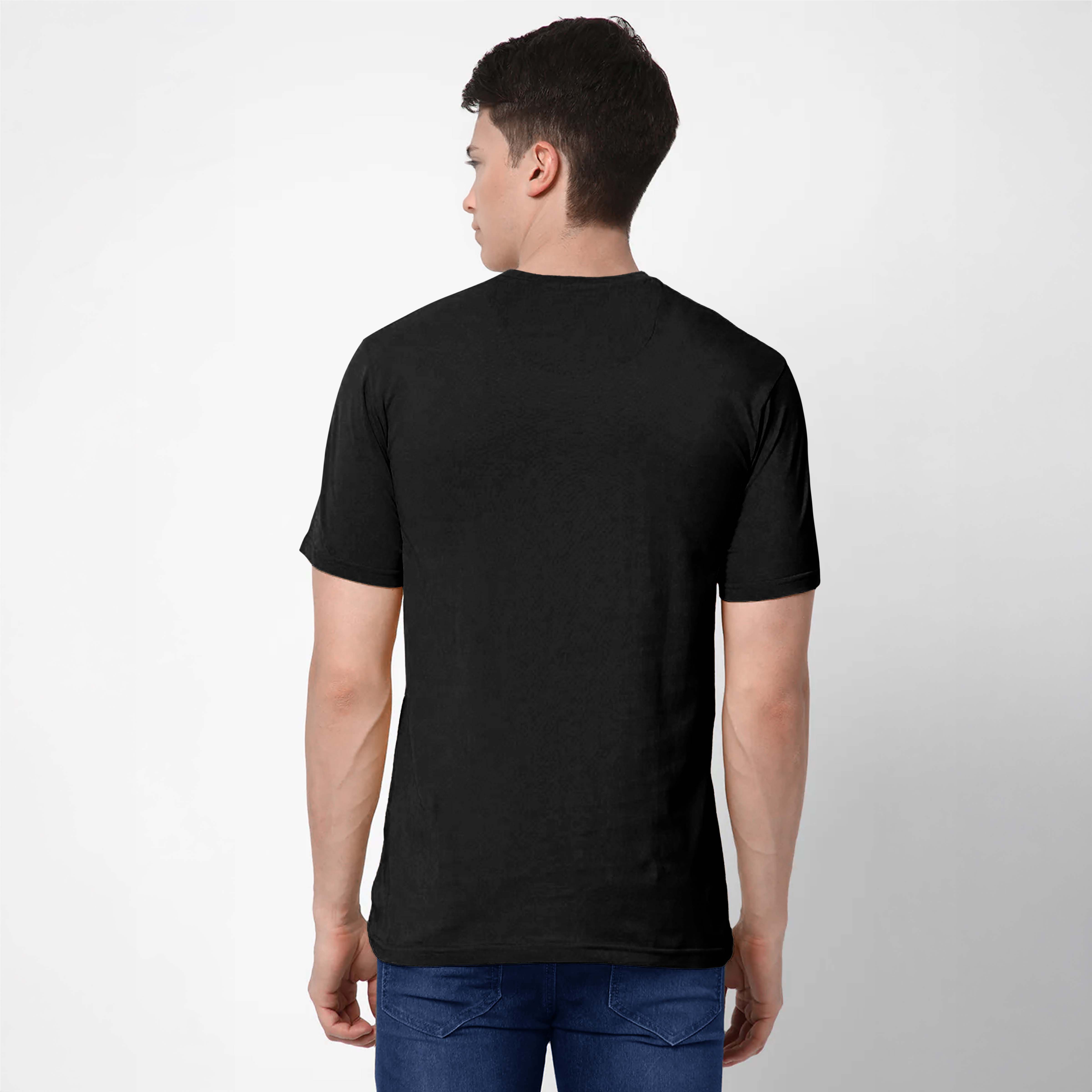 TVS Ride Crew neck Cotton T-shirt | High visibility & Reflective Sticker