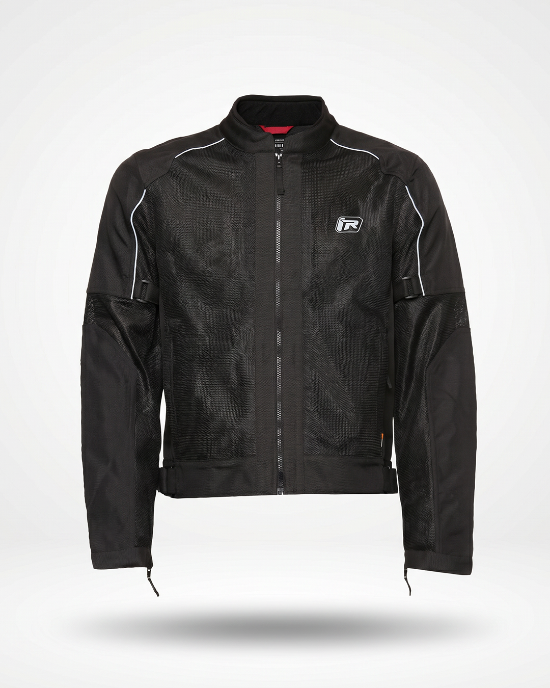 TVS Ronin Edition Mesh Riding Jacket for Men | 1.6 Kg Bike Riding Jacket with CE Level 2 Lightweight Back, Sholuder and Elbow Armours, 600D Protection, Lightweight Summer Motorcycle Jacket for Touring, City Riding, Biker Gear for Men