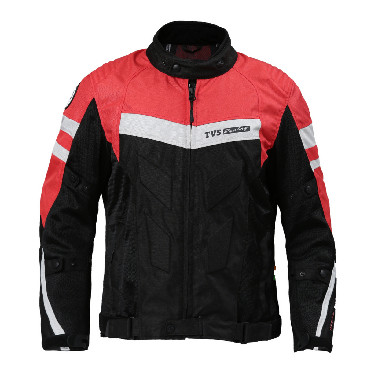 TVS Racing Jacket Aegis 3 Layer Red for Ultimate Safety