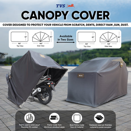 CANOPY VEHICLE COVER BIG 110" *64"