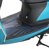 TVS New Jupiter 110 Screen Protector and TVS Floor Mat for New Jupiter 110, Black and Blue