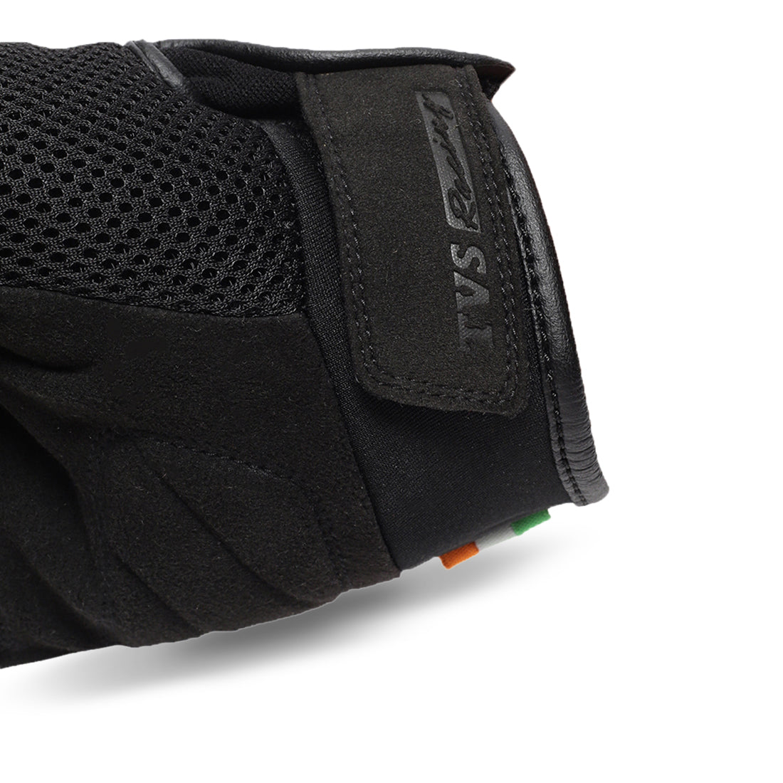 TVS Racing Beast Riding Gloves | All-Weather Riding Protection | Corduroy Top | PVC Knuckle Guard | Touchscreen Ready | Breathable Airmesh | Anti-Fatigue Padded Palm | Men’s Motorcycle Gloves