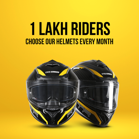 TVS Racing Hurricane Helmet Full-Face, Aerodynamic Design