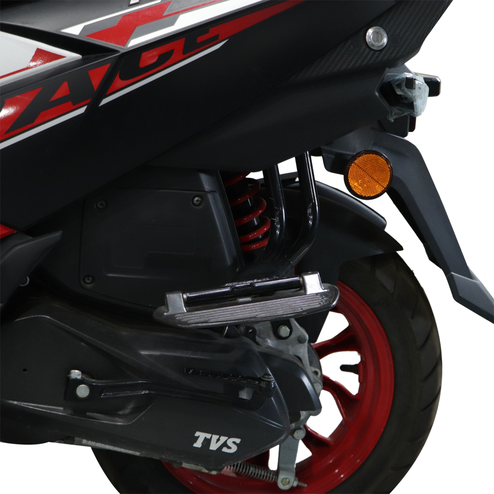 TVS Lady Pillion Footrest Kit Assy for Ntorq - Durable & Adjustable Comfort for Passengers