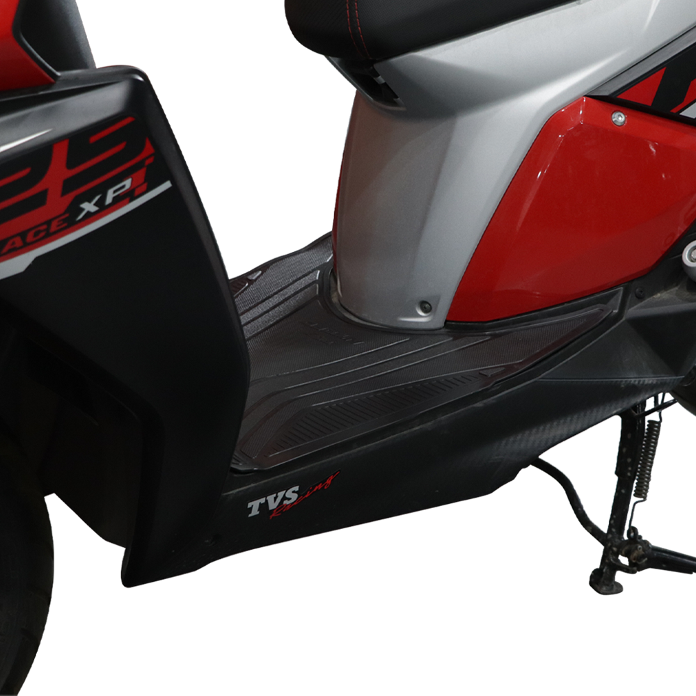 TVS NTORQ Floor Mat (Color: Black) | Custom-Fit Non-Slip Scooter Floor Mat | Weather-Resistant Protection - TVS Motor Company