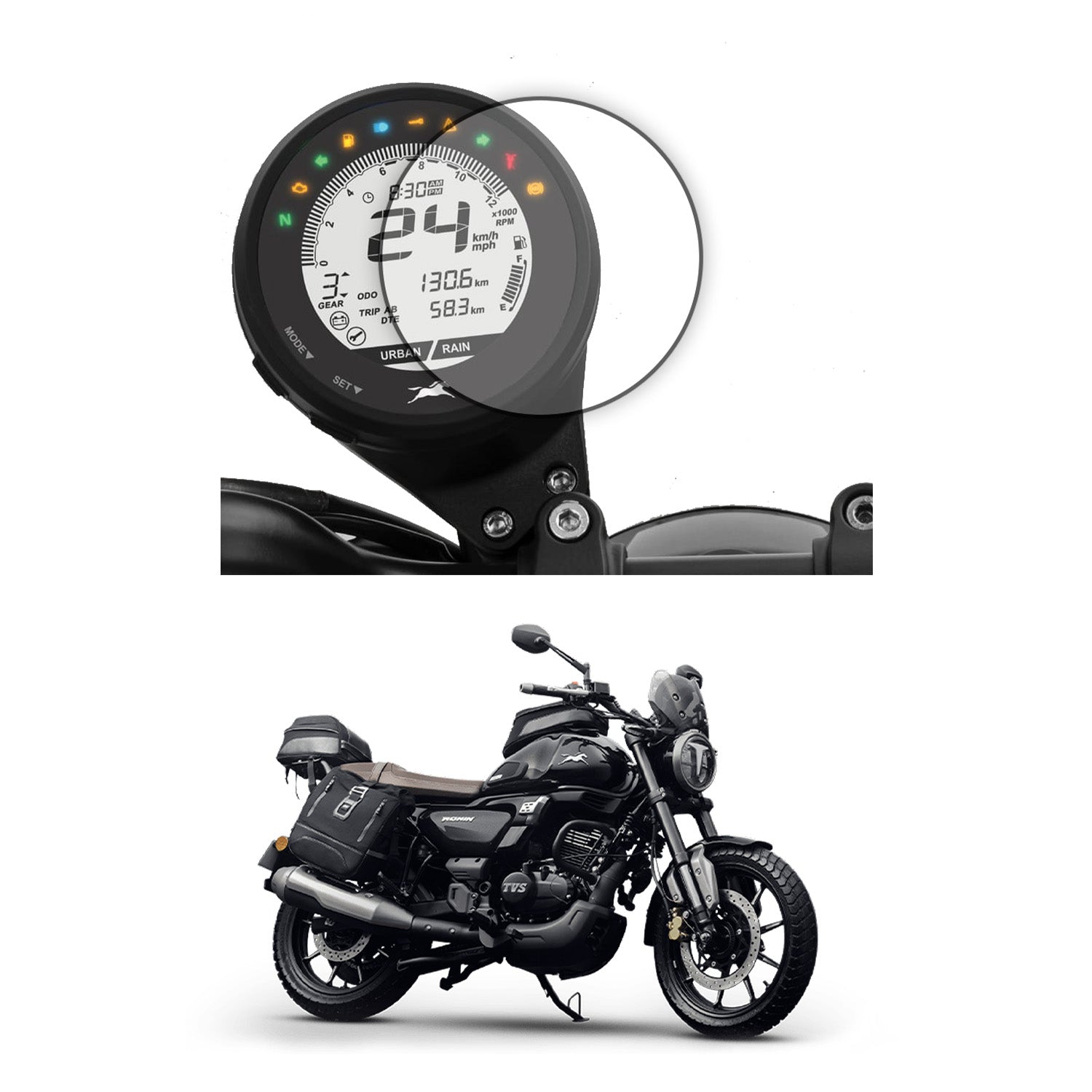 TVS Ronin Pro Shield Display Screen Protector