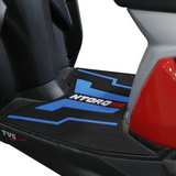 TVS Ntorq Floor Mat (Color: Blue) - Durable, Non-Slip and Custom Fit Protection for Your Ride - TVS Motor Company