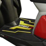 TVS Ntorq Floor Mat (Color: Yellow) - Non-Slip and Custom Fit Protection for Your Ride - TVS Motor Company