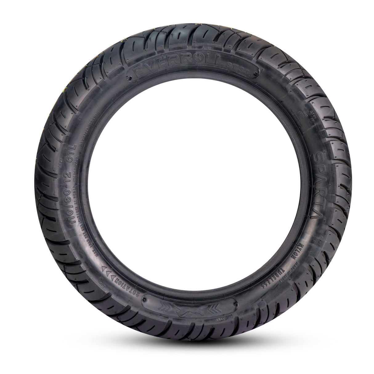 Rear Tubeless Nylon Tyre - 110/80-12 TL TO ST32 | Vehicle Compatibility - TVS Ntorq
