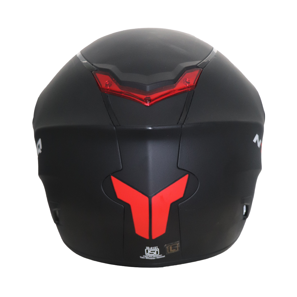 TVS Ntorq Edition Full Face Helmet (Black)