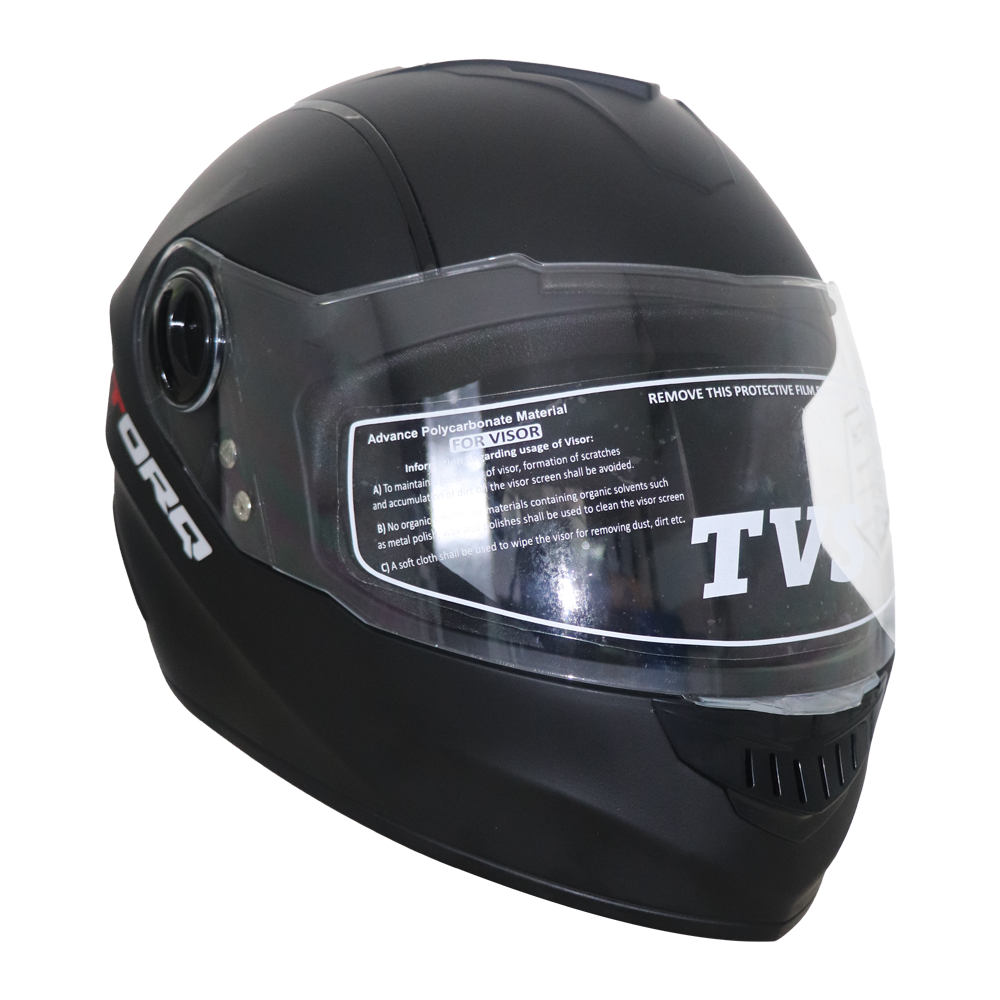 TVS Ntorq Edition Full Face Helmet (Black)