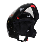 TVS Ntorq Edition Flip Up Helmet (Black Red)