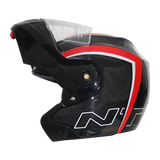 TVS Ntorq Edition Flip Up Helmet (Black Red)