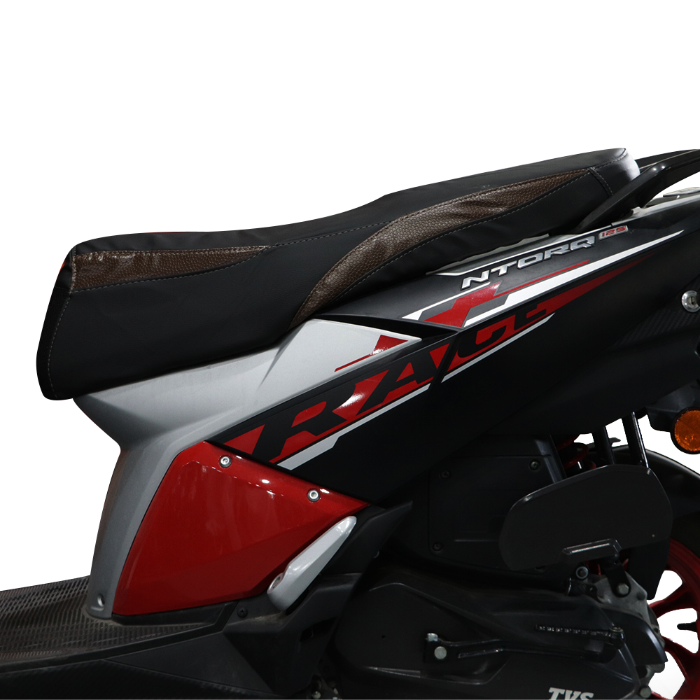 TVS Ntorq Seat Cover Black Ultimate Protection and Comfort for Your