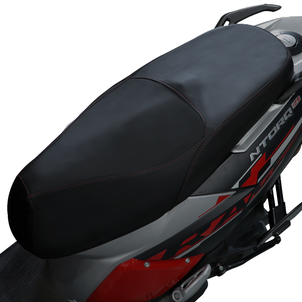 TVS Ntorq Eco Black Seat Cover - Ultimate Protection and Comfort for Your Ride - TVS Motor Company