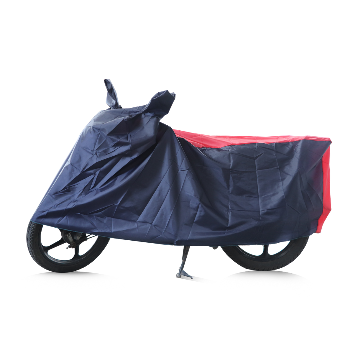 TVS Vehicle Cover Red with Blue | All-Weather Protection, Perfect Fit, and Ultimate Shield for Your Ride - TVS Motor Company