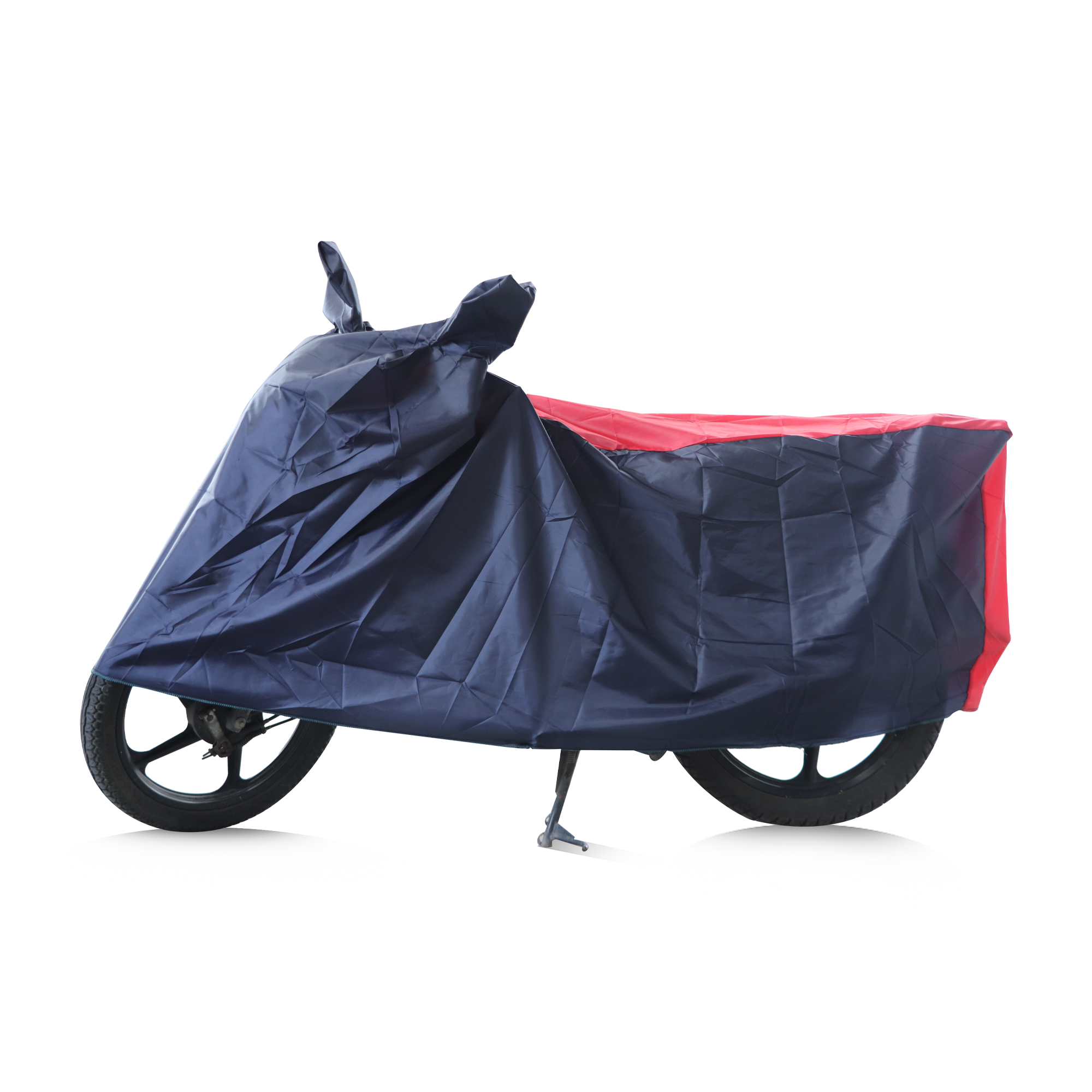 TVS Vehicle Cover Red with Blue | All-Weather Protection, Perfect Fit, and Ultimate Shield for Your Ride - TVS Motor Company