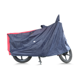 TVS Vehicle Cover Red with Blue | All-Weather Protection, Perfect Fit, and Ultimate Shield for Your Ride - TVS Motor Company