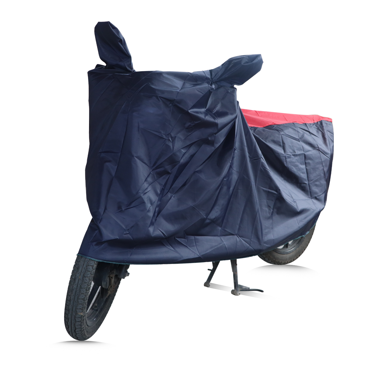 TVS Vehicle Cover Red with Blue | All-Weather Protection, Perfect Fit, and Ultimate Shield for Your Ride - TVS Motor Company