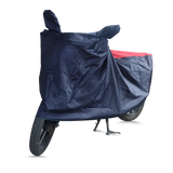 TVS Vehicle Cover Red with Blue | All-Weather Protection, Perfect Fit, and Ultimate Shield for Your Ride - TVS Motor Company