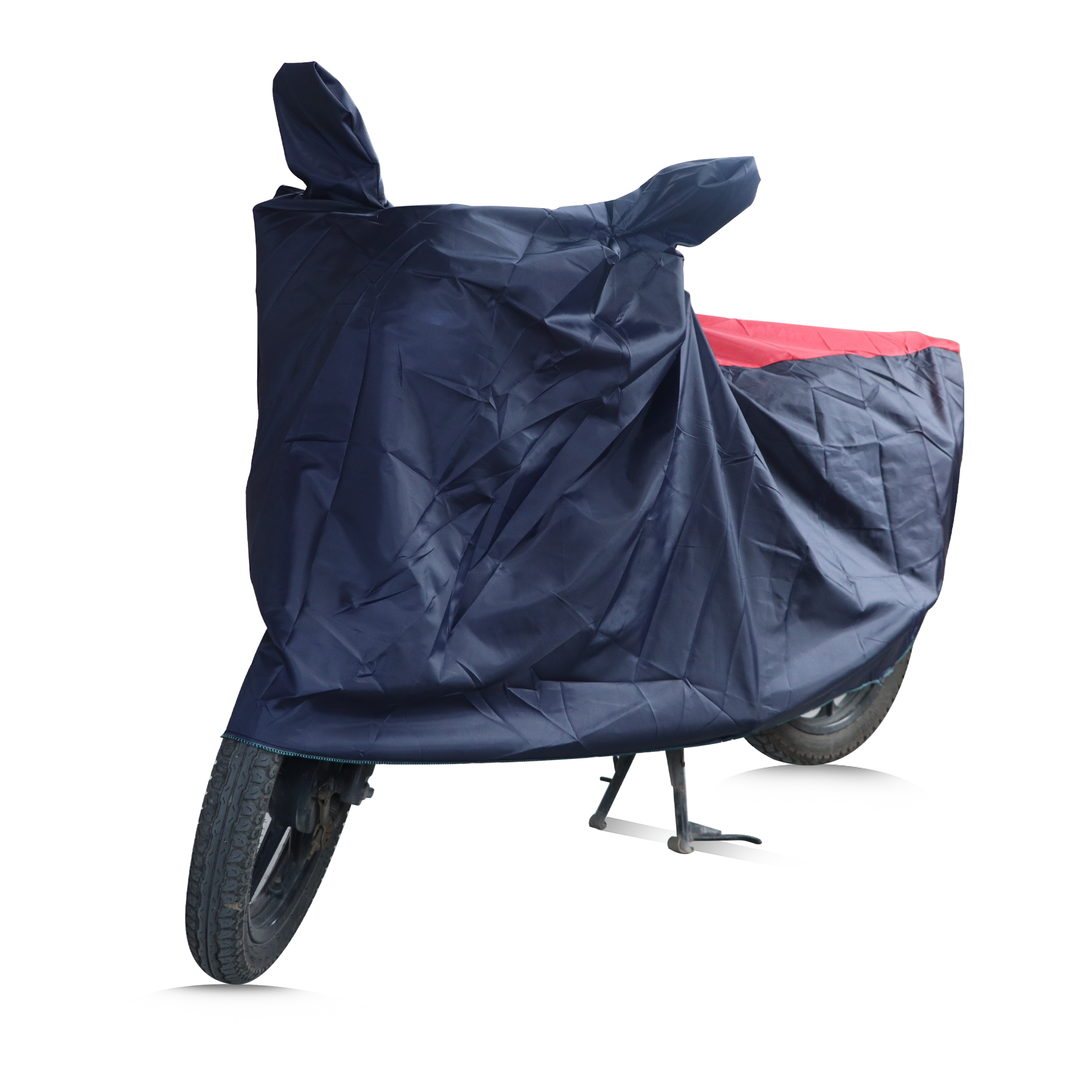 TVS Vehicle Cover Red with Blue | All-Weather Protection, Perfect Fit, and Ultimate Shield for Your Ride - TVS Motor Company