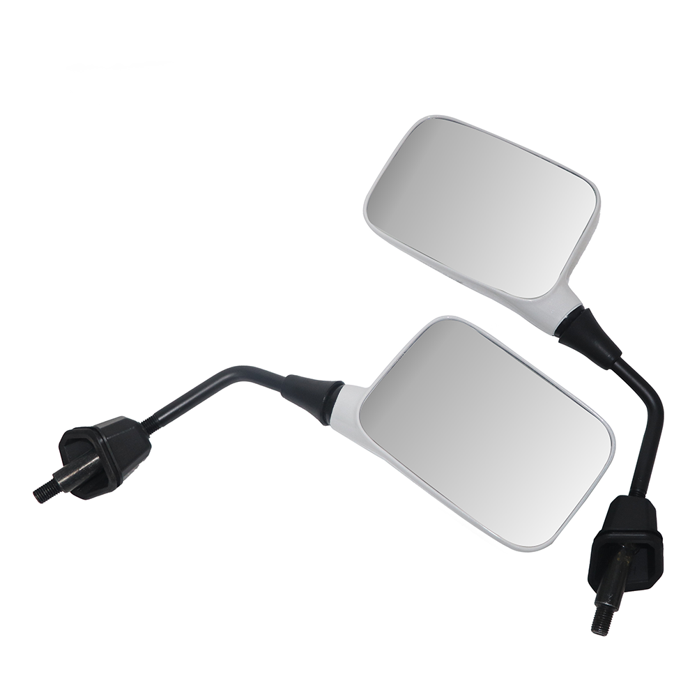 PEARL WHITE - IQUBE Coloured mirror - TVS Motor Company