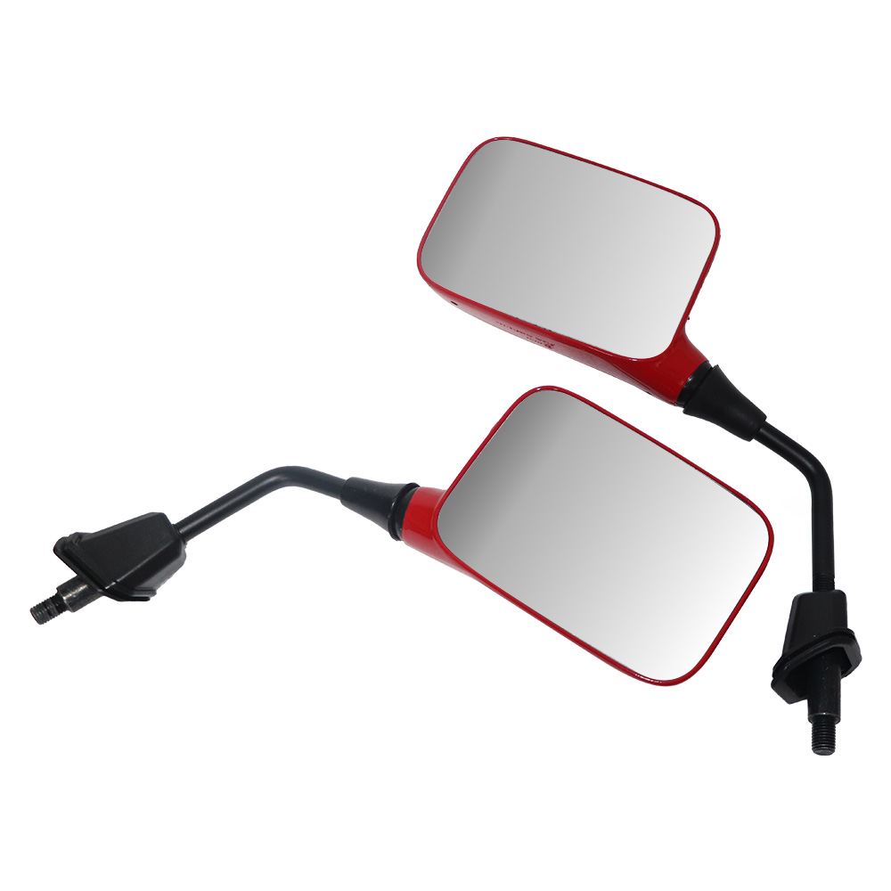 TVS Racing IQUBE Color Mirror (Set of 2)- Durable, Adjustable, and Easy to Install with Clear Wide-Angle Vision and Sleek Design - TVS Motor Company