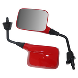 TVS Racing IQUBE Color Mirror (Set of 2)- Durable, Adjustable, and Easy to Install with Clear Wide-Angle Vision and Sleek Design - TVS Motor Company