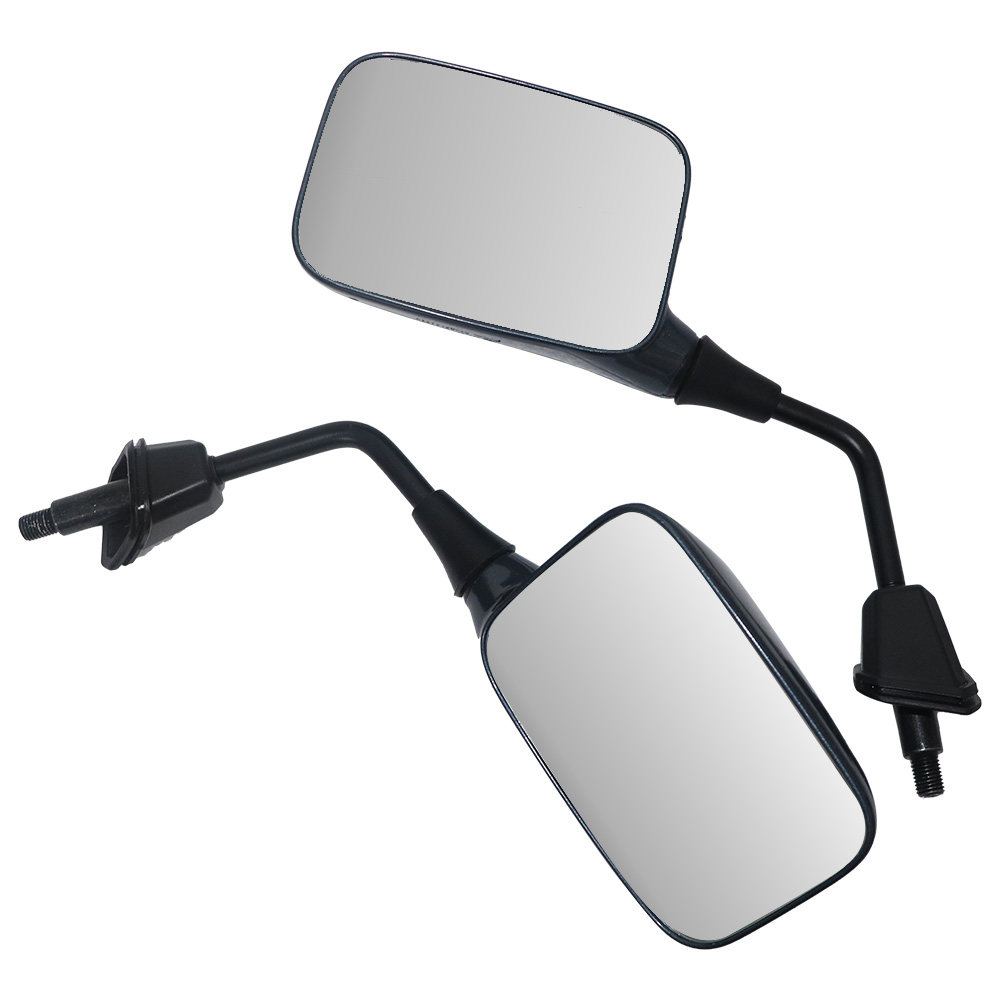 Mercury Grey Glossy - IQUBE Coloured mirror - TVS Motor Company