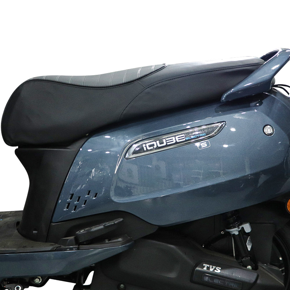 TVS Seat Cover- iQube -Black and Grey | Ultimate Protection and Comfort for Your Ride