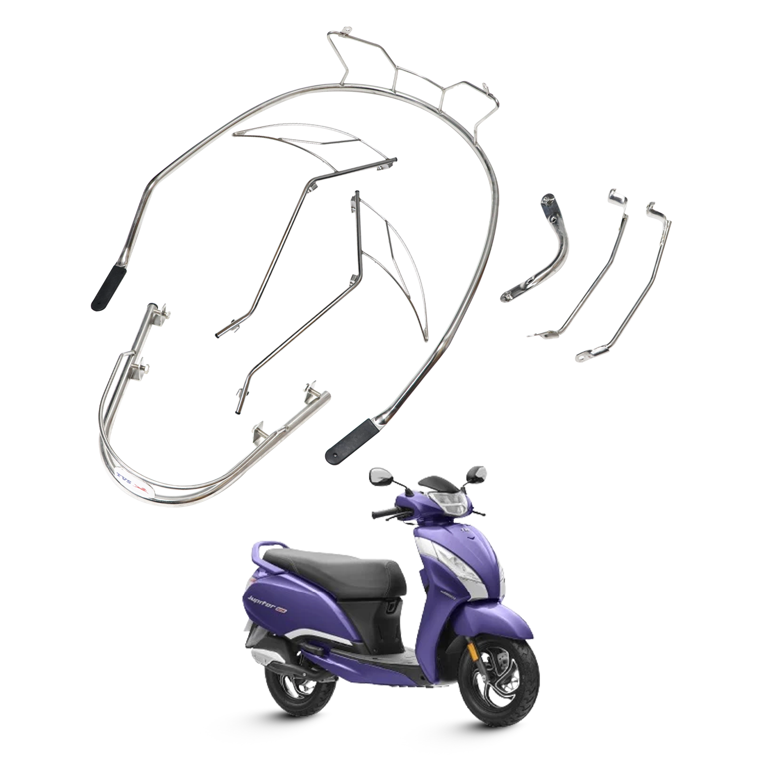 Front Mudguard Tvs Jupiter Side Guard Price Jupiter 110 Tvs