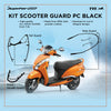 TVS Kit Scooter Guard PC (Black) for Jupiter 125 | Enhanced Protection and Durability – Comprehensive Front, Side, and Rear Guards for Superior Safety and Style