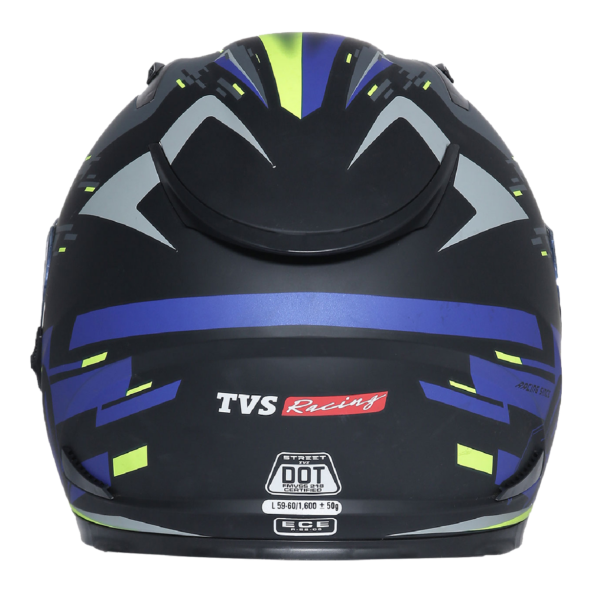 TVS Racing Helmet - Matt Red White SV for Ultimate Safety