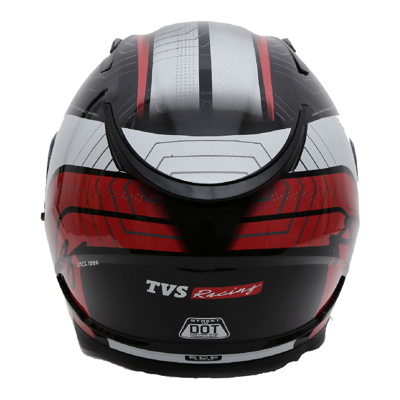  TVS Racing Helmet for Men – Anti-Fog Pin-Lock, Aerodynamic Design & DOT/ISI/ECE Certified – Premium Bike Helmet with Secure Fastening (Blue & Neon)