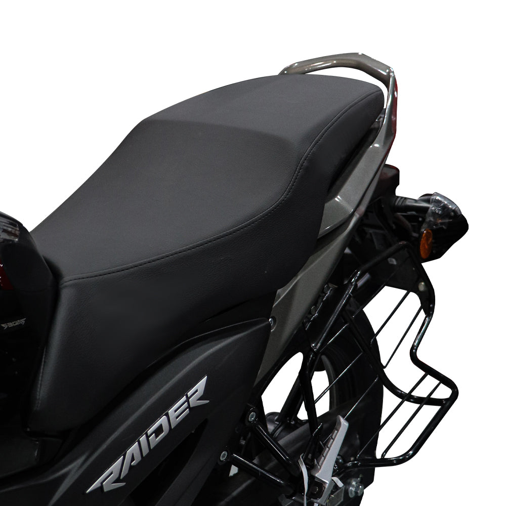 TVS Raider Black Single Seat Cover - Comfortable Protection