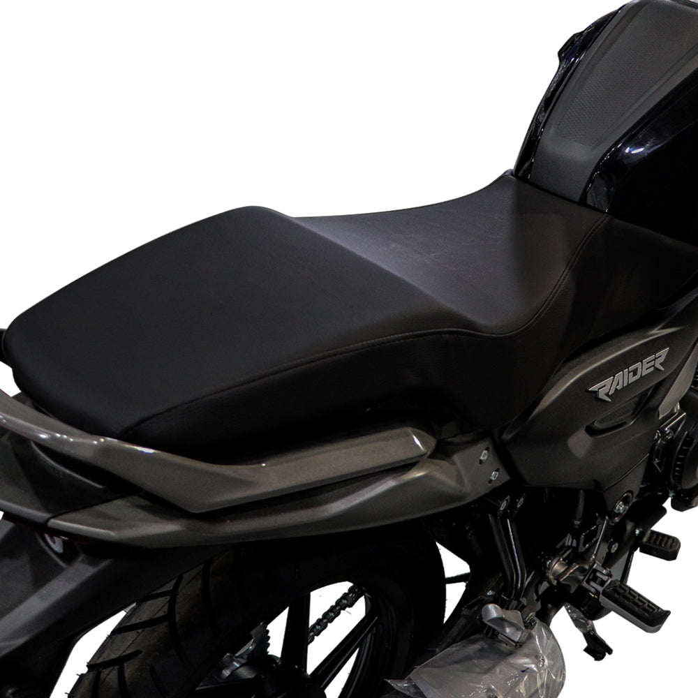 TVS Single Seat Cover for Raider Color-Black | Ultimate Protection and Comfort for Your Ride