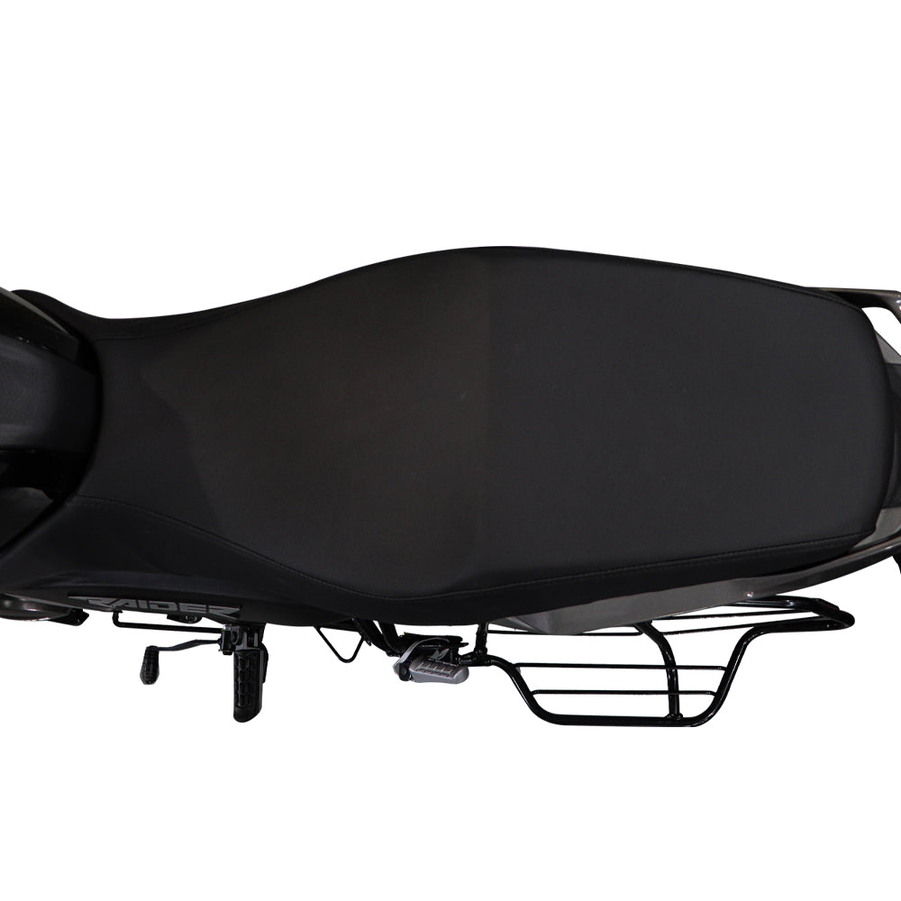 TVS Raider Black Single Seat Cover - Comfortable Protection