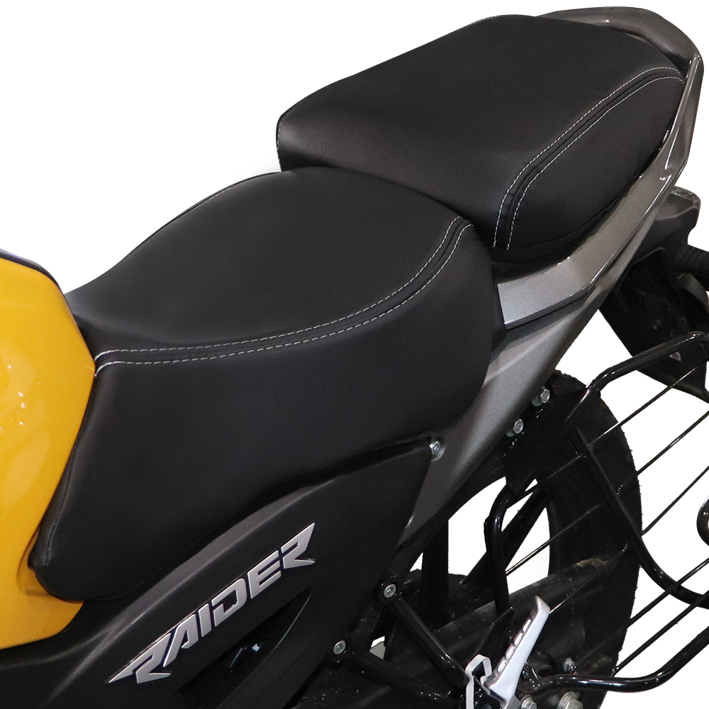 TVS Kit Seat Cover Eco Raider, Color-Black | Ultimate Protection and Comfort for Your Ride