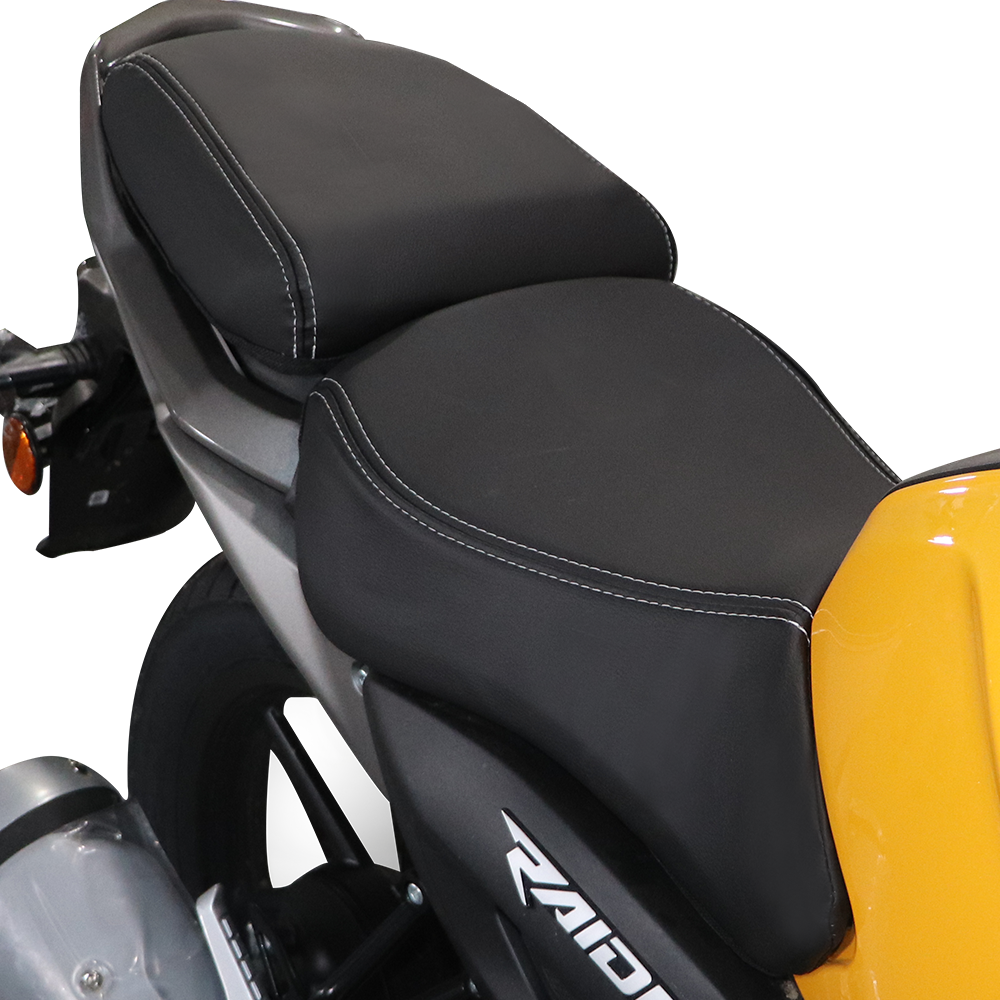 TVS Kit Seat Cover Eco Raider, Color-Black | Ultimate Protection and Comfort for Your Ride