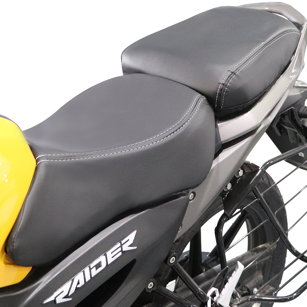 TVS Kit Seat Cover Eco Raider, Color-Black | Ultimate Protection and Comfort for Your Ride