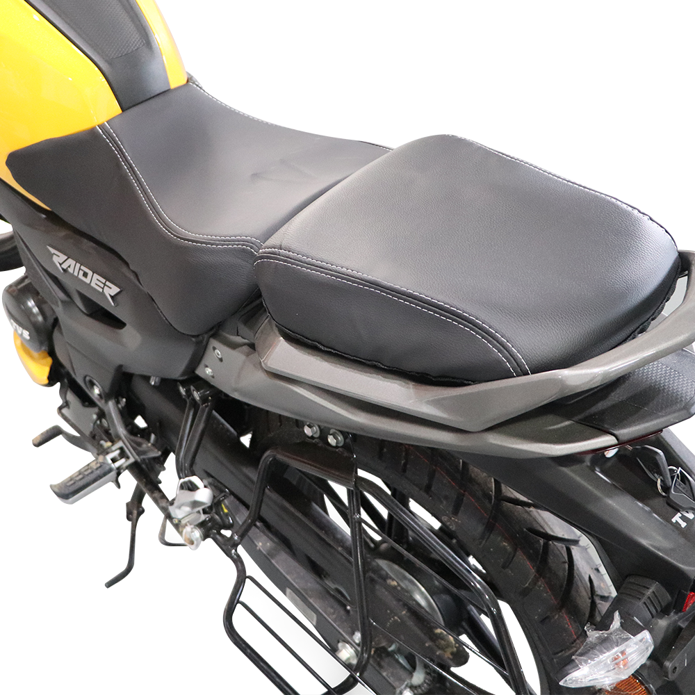 TVS Kit Seat Cover Eco Raider, Color-Black | Ultimate Protection and Comfort for Your Ride