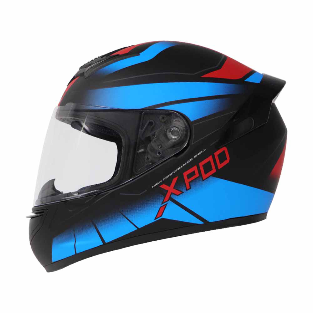  TVS XPOD Aerodynamic Helmet for Men- ISI Certified, Ultrawide Visor, Quick Release Strap – Premium Bike Helmet with Enhanced Air Circulation (Yellow Grey Dual Tone)