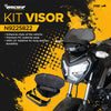 TVS Kit Visor for TVS Raider - Enhanced Aerodynamics, Superior Protection, and Sleek Design