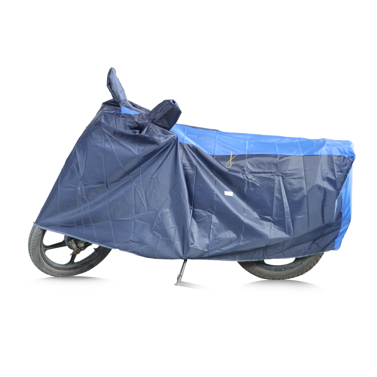 TVS Vehicle Cover -  Navy Blue with Royal Blue-MC | All-Weather Protection, Perfect Fit, and Ultimate Shield for Your Ride - TVS Motor Company