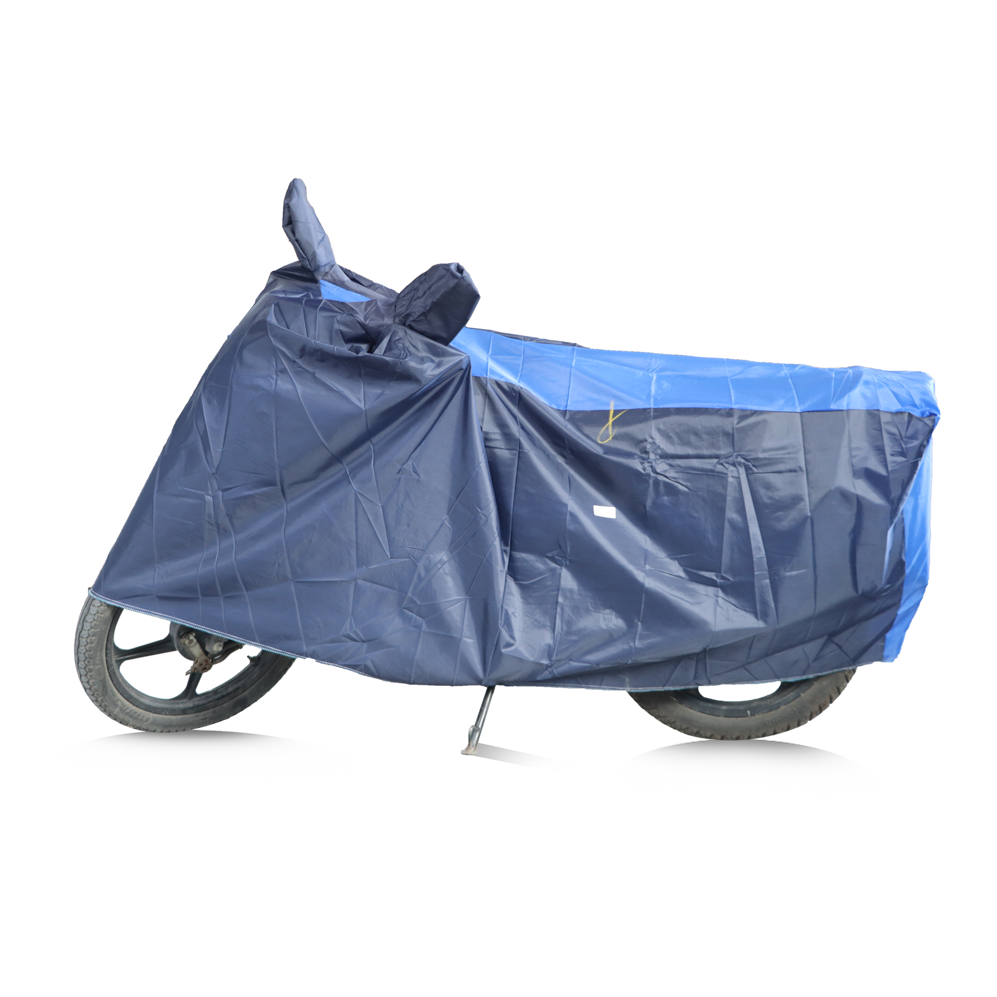 TVS Vehicle Cover -  Navy Blue with Royal Blue-MC | All-Weather Protection, Perfect Fit, and Ultimate Shield for Your Ride - TVS Motor Company